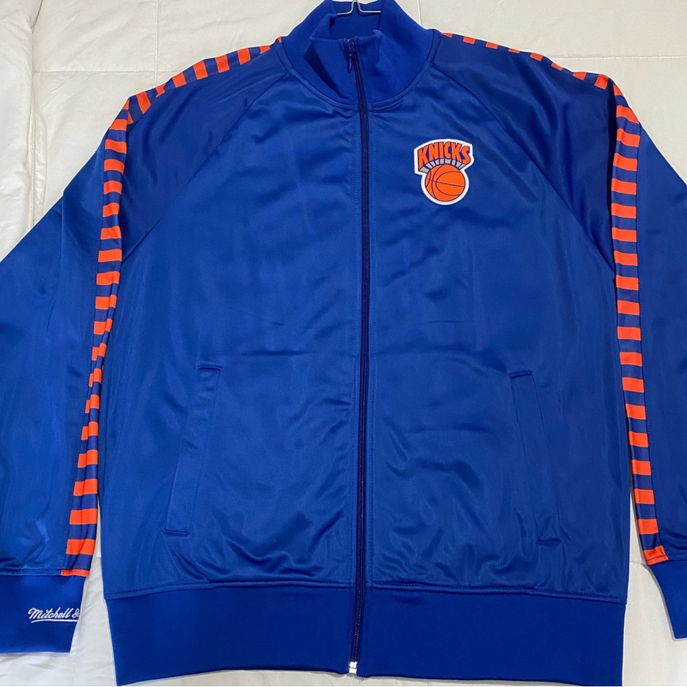 New York KNICKS Retro Warm Up Jacket